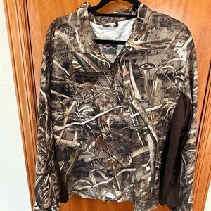 Drake Waterfowl Men's Camo Long-Sleeve Hunting Shirt